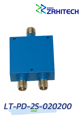 2 to 20 GHz 20 Watt LT-PD Series 2-Way Power Divider