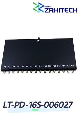 0.6 to 2.7 GHz 10 Watt LT-PD Series 16-Way Power Divider