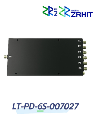 0.7 to 2.7 GHz 10 Watt LT-PD Series 6-Way Power Divider