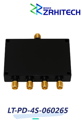 6 to 26.5 GHz 20 Watt LT-PD Series 4-Way Power Divider
