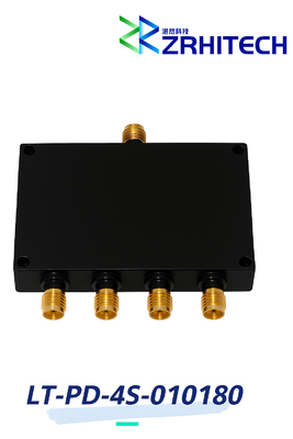 1.0 to 18 GHz 20 Watt LT-PD Series 4-Way Power Divider