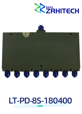 18 to 40 GHz 20 Watt LT-PD Series 8-Way Power Divider