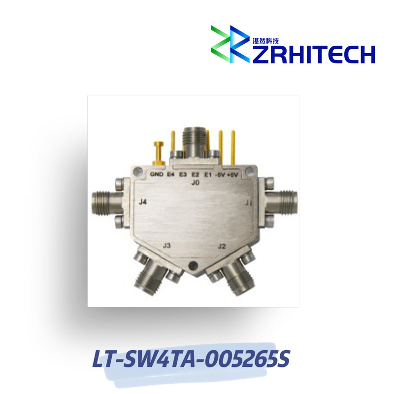 0.5 To 26.5 GHz SP4T Absorptive PIN Diode Switch