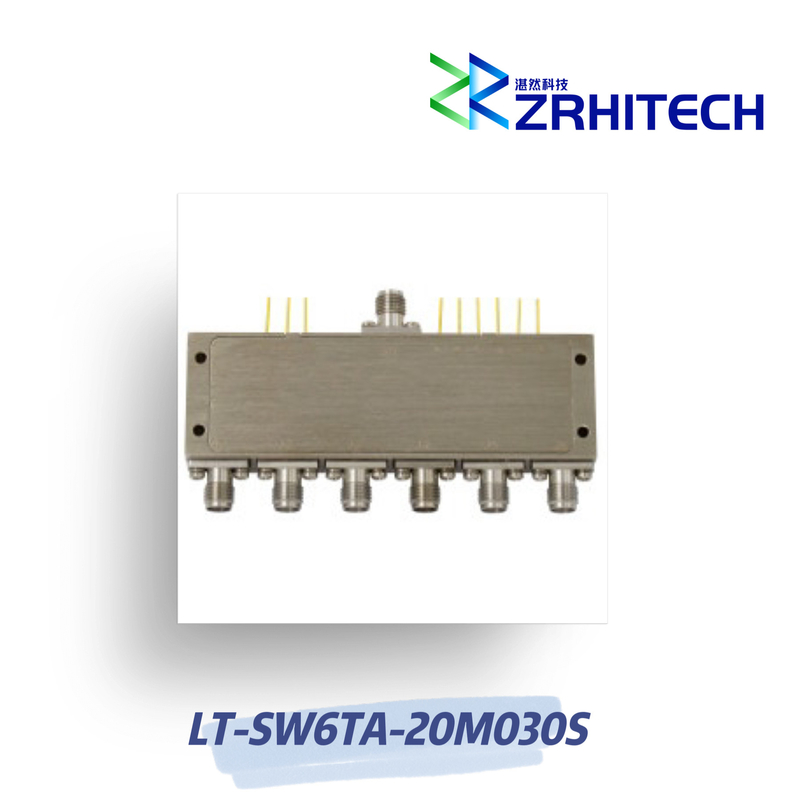 0.02 To 3 GHz SP6T Absorptive PIN Diode Switch