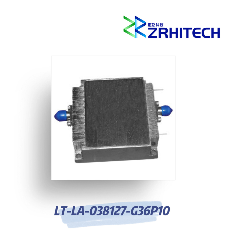 3.8 to 12.75 GHz 10dBm Low Noise Amplifier with 36 dB Small Signal Gain