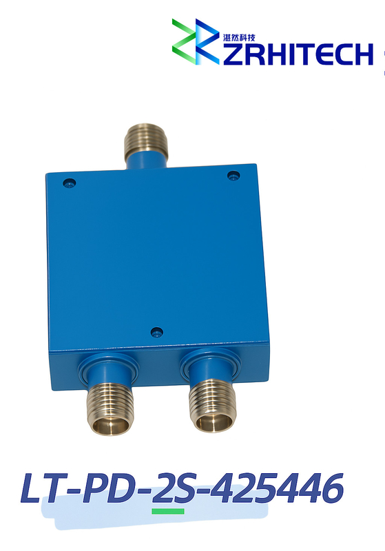 42.5 to 44.6 GHz 20 Watt LT-PD Series 2-Way Power Divider