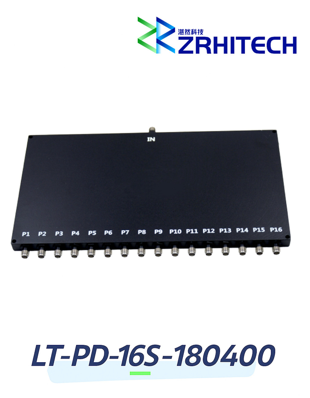 18 to 40 GHz 20 Watt LT-PD Series 16-Way Power Divider