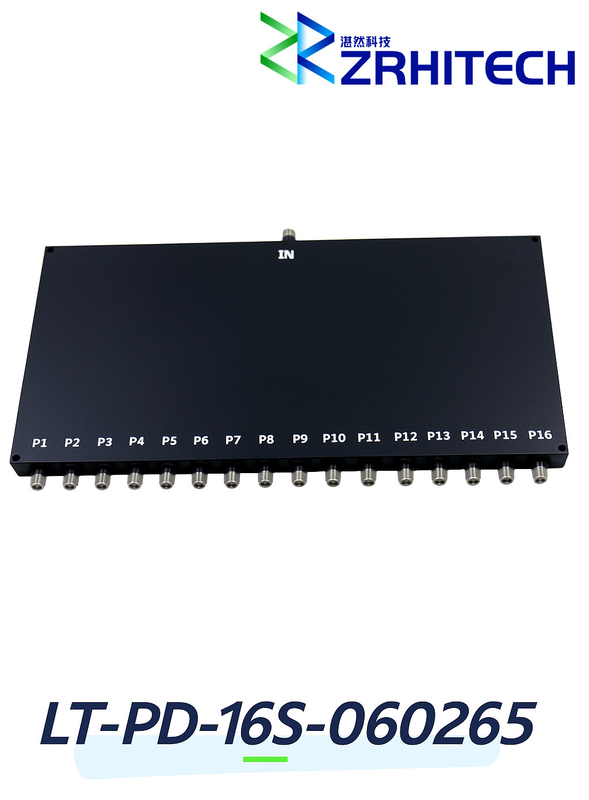 6 to 26.5 GHz 20 Watt LT-PD Series 16-Way Power Divider