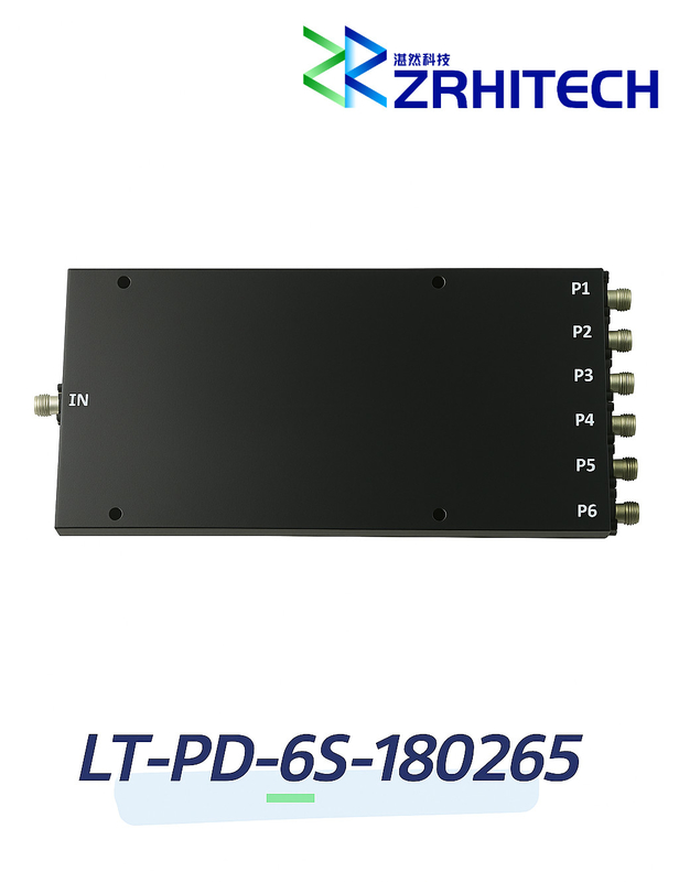 18.0 to 26.5 GHz 20 Watt LT-PD Series 6-Way Power Divider