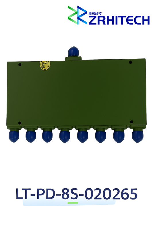 2 to 26.5 GHz 20 Watt LT-PD Series 8-Way Power Divider