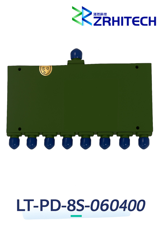 6 to 40 GHz 20 Watt LT-PD Series 8-Way Power Divider
