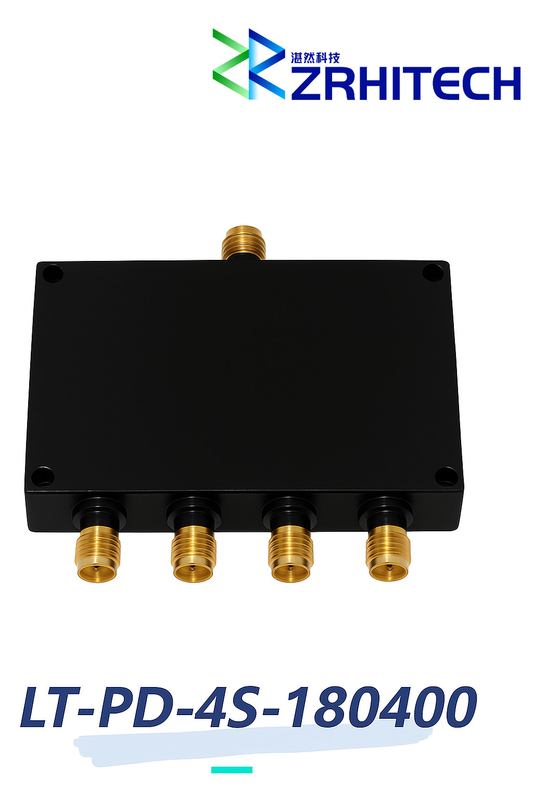 18 to 40 GHz 20 Watt LT-PD Series 4-Way Power Divider