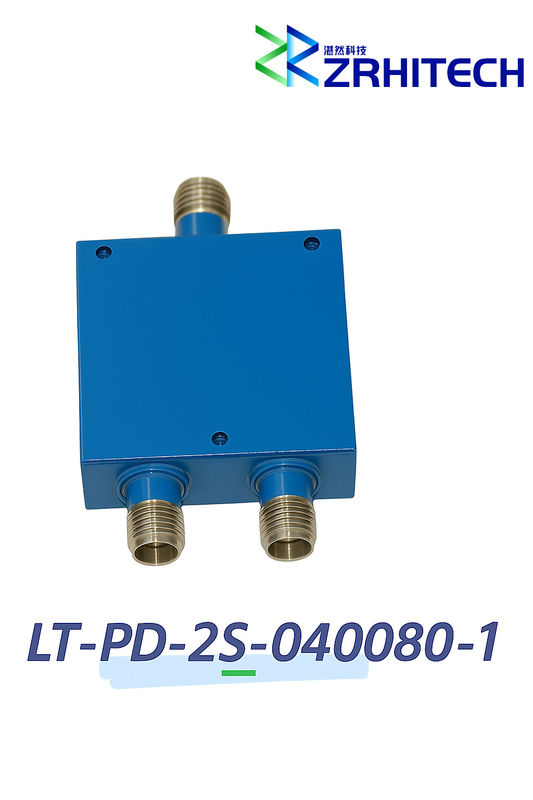 4 to 8 GHz 20 Watt LT-PD Series 2-Way Power Divider