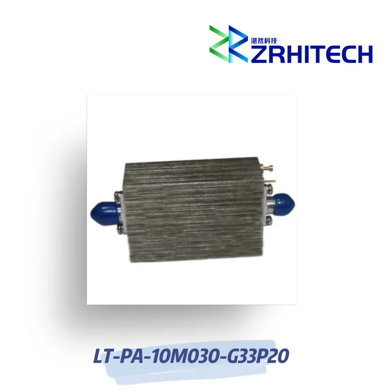 0.01 To 3 GHz 20dBm Power Amplifier with 33dB Small Signal Gain 