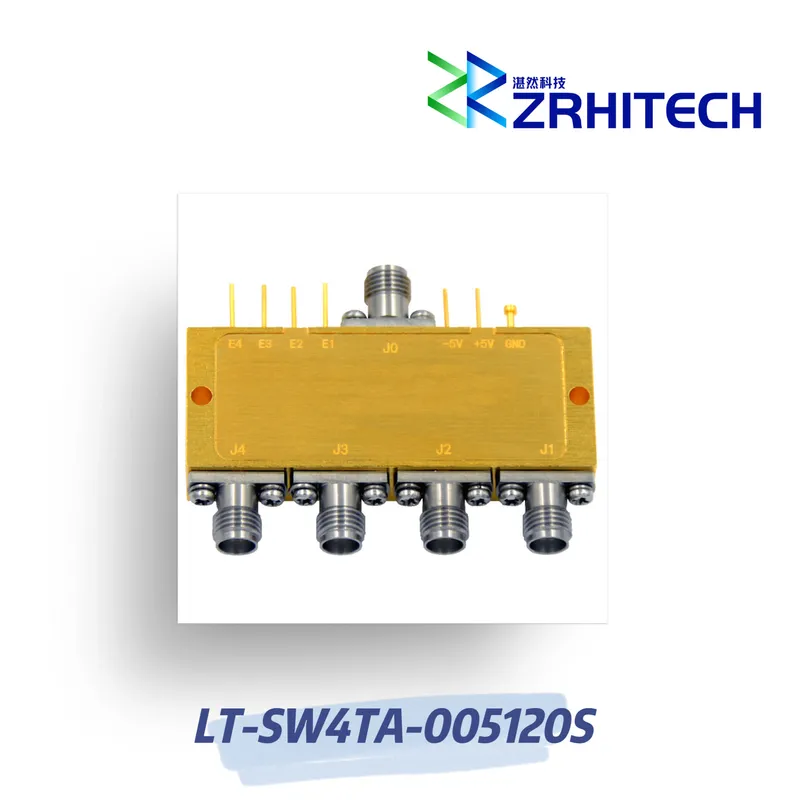 0.5 To 12 GHz SP4T Absorptive PIN Diode Switch 