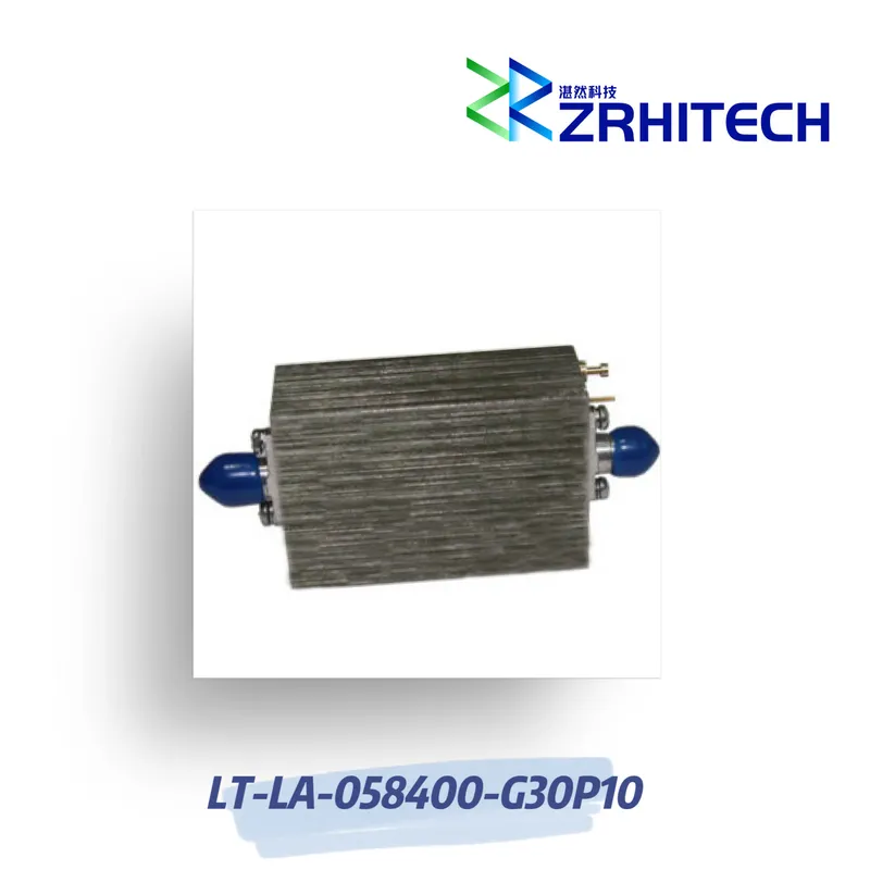 5.8 to 40 GHz 10dBm Low Noise Microwave Amplifier With 30 DB Small Signal Gain 