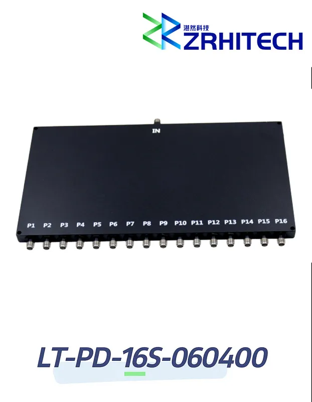 6 to 40 GHz 20 Watt LT-PD Series 16-Way Power Divider 
