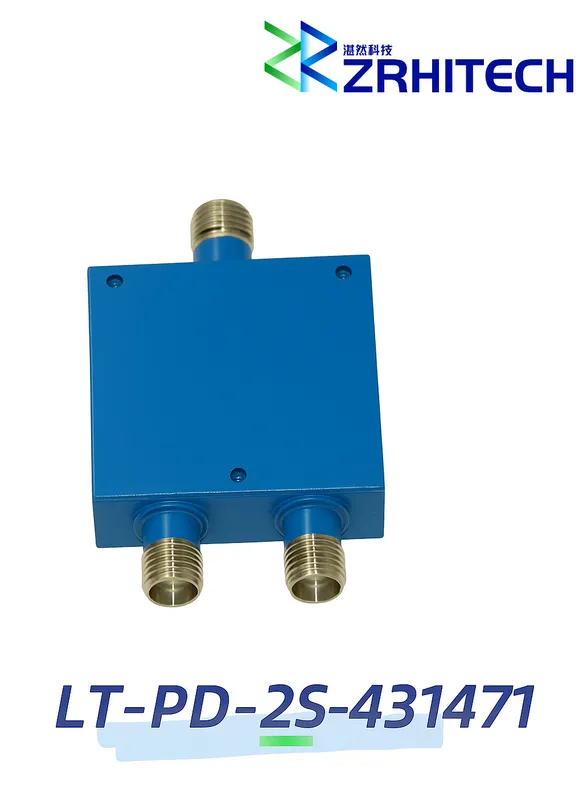 43.1 to 47.1 GHz 20 Watt LT-PD Series 2-Way Power Divider 