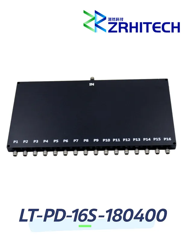 18 to 40 GHz 20 Watt LT-PD Series 16-Way Power Divider 
