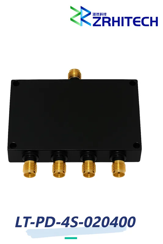 2 to 40 GHz 20 Watt LT-PD Series 4-Way Power Divider 