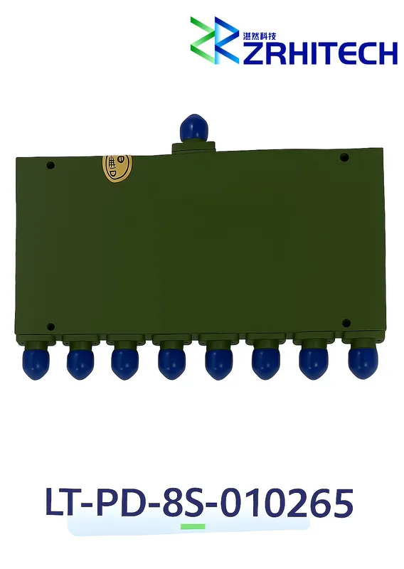 1 to 26.5 GHz 20 Watt LT-PD Series 8-Way Power Divider 