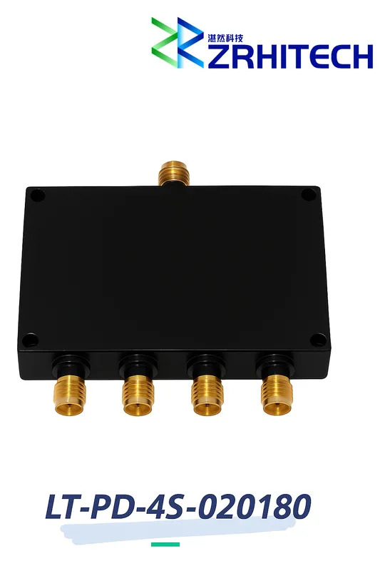 2 to 18 GHz 20 Watt LT-PD Series 4-Way Power Divider 