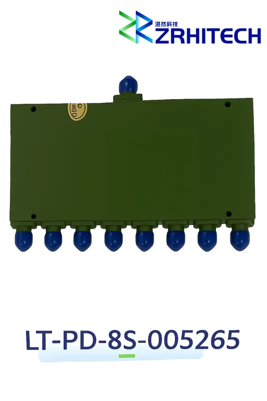 0.5 to 26.5 GHz 20 Watt LT-PD Series 8-Way Power Divider 