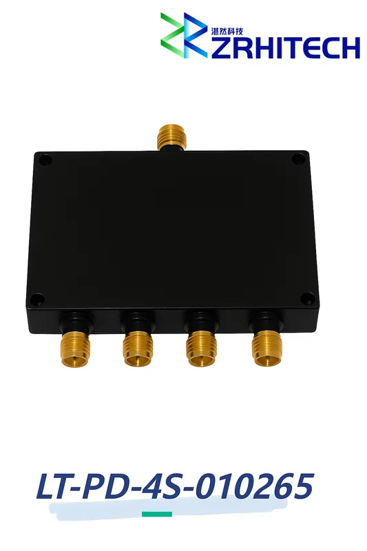 1 to 26.5 GHz 20 Watt LT-PD Series 4-Way Power Divider 