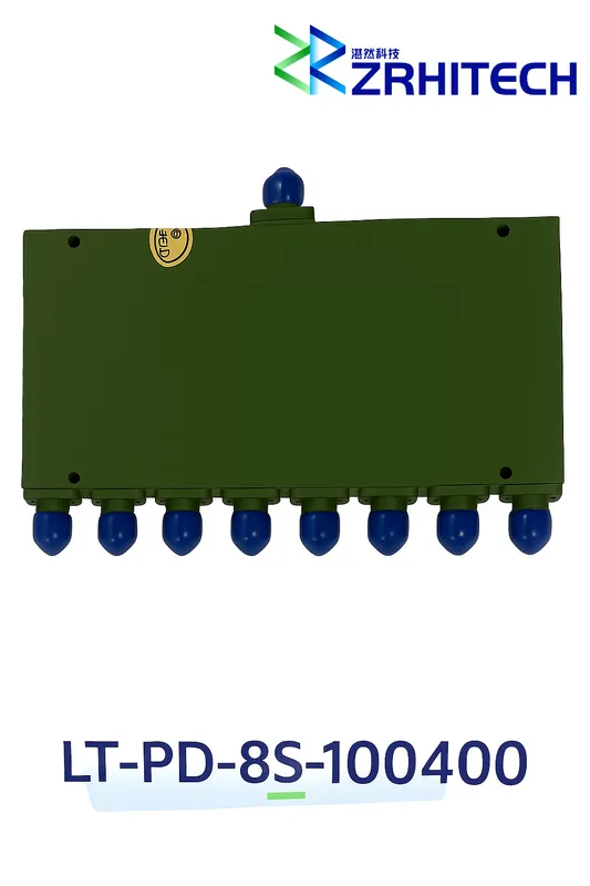 10 to 40 GHz 20 Watt LT-PD Series 8-Way Power Divider 