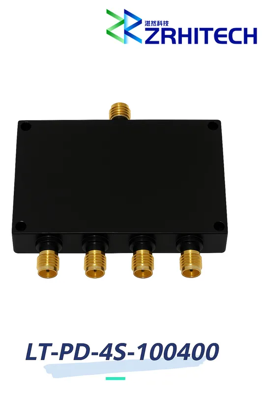 10 to 40 GHz 20 Watt LT-PD Series 4-Way Power Divider 