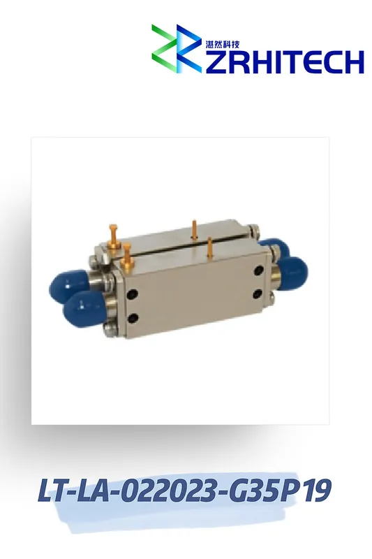 2.2 to 2.3 GHz 19dBm Low Noise Amplifier with 35 dB Small Signal Gain 