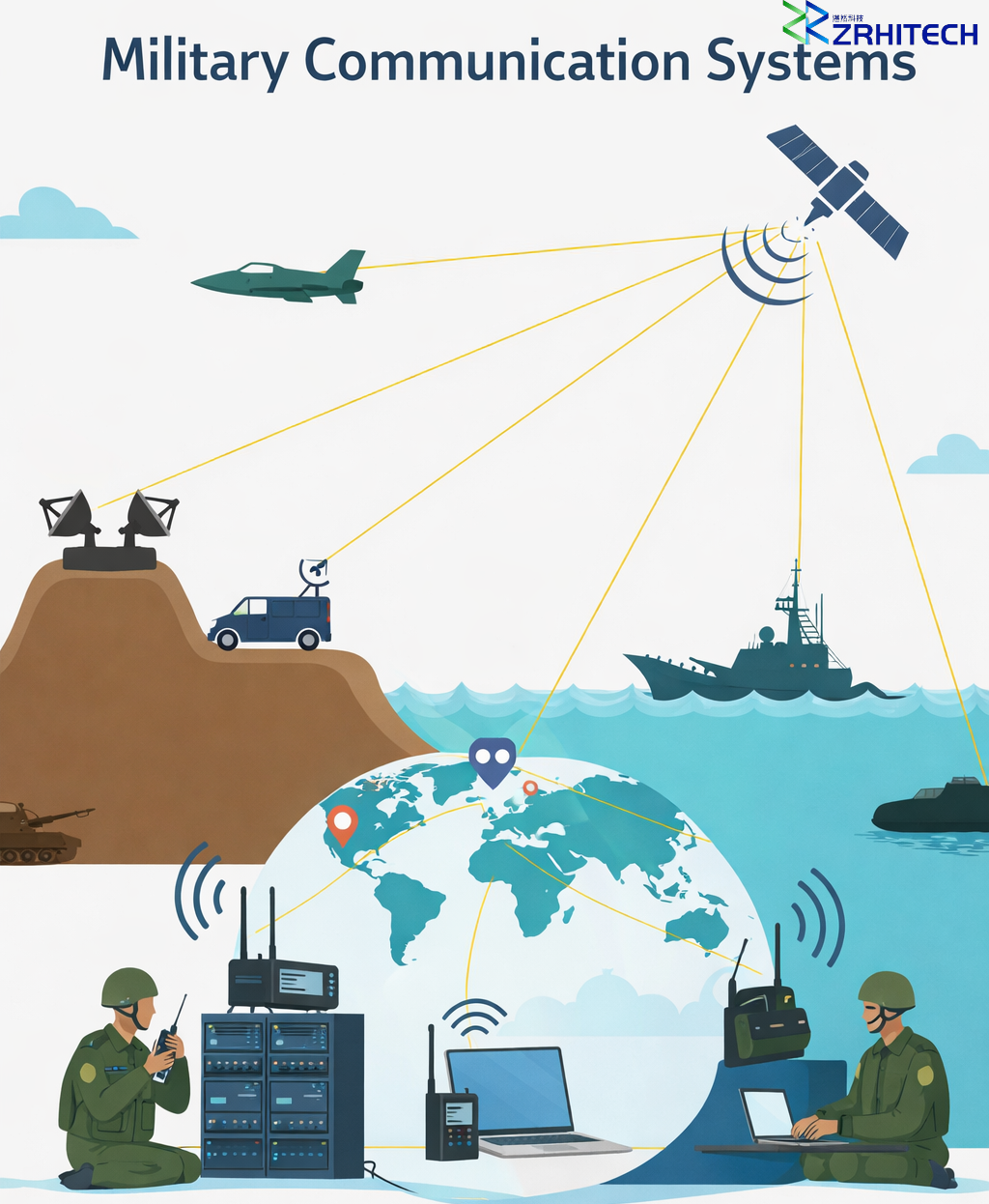 How RF Power Amplifiers Are Used in Military Communication Systems