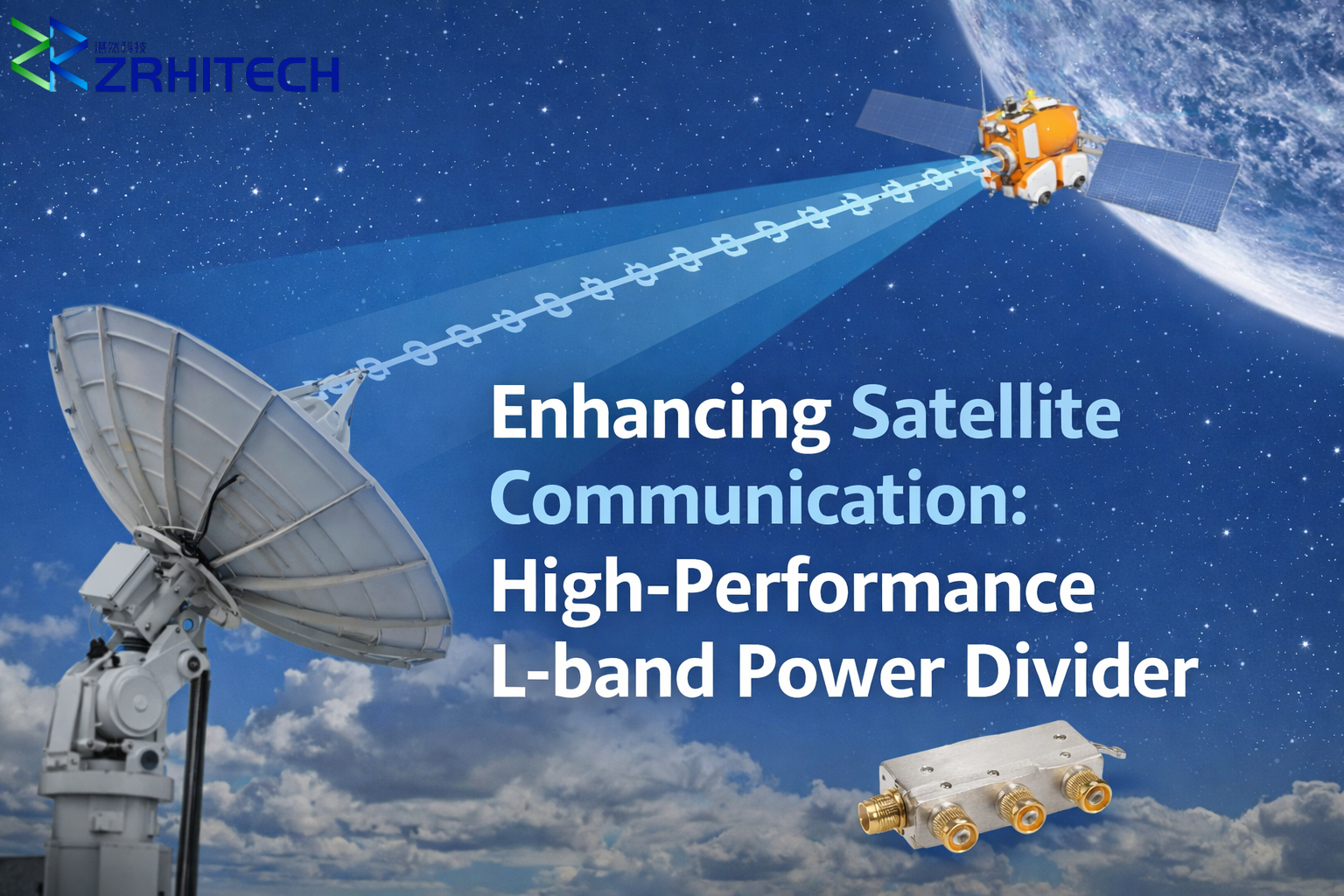 Enhancing Satellite Communication：High‑Performance L‑band Power Divider