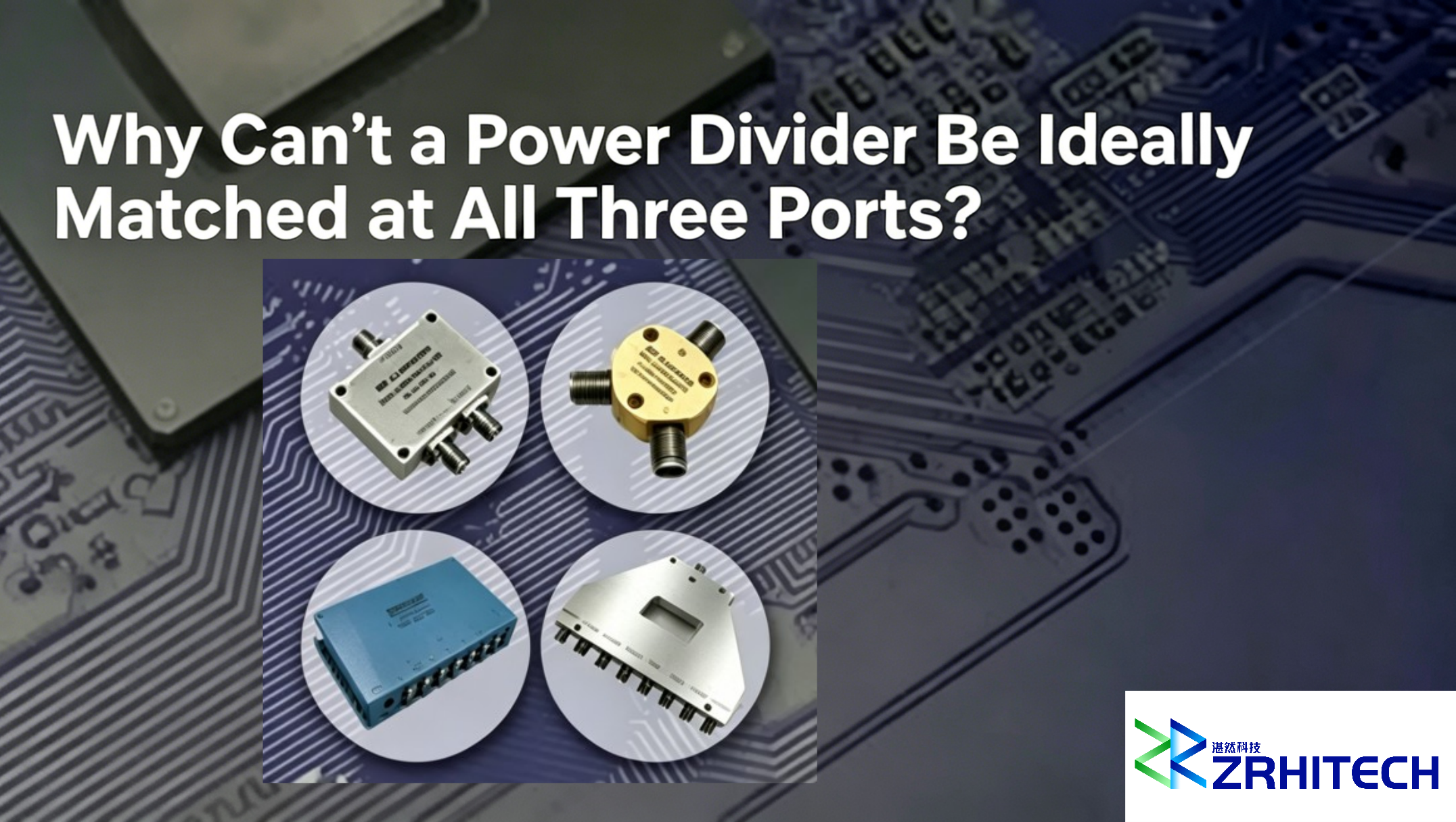 Why Can’t a Power Divider Be Ideally Matched at All Three Ports?