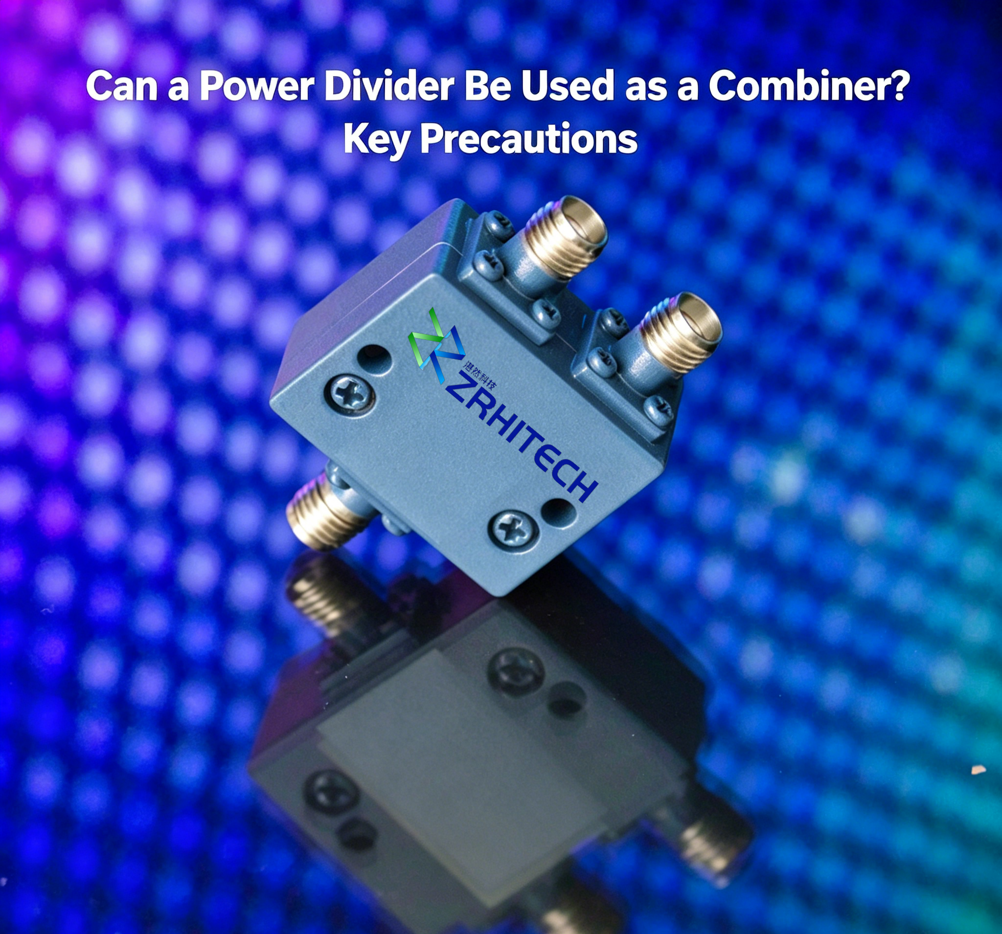 Can a Power Divider Be Used as a Combiner? Key Precautions