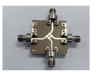 Figure 9. The fabrication of the proposed coupler.