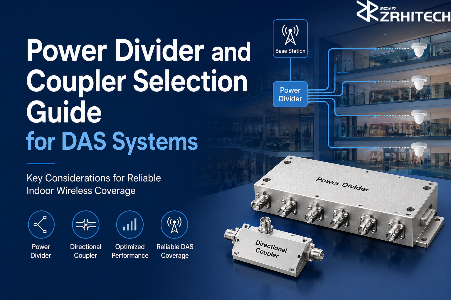 Power Divider and Coupler Selection Guide for DAS Systems