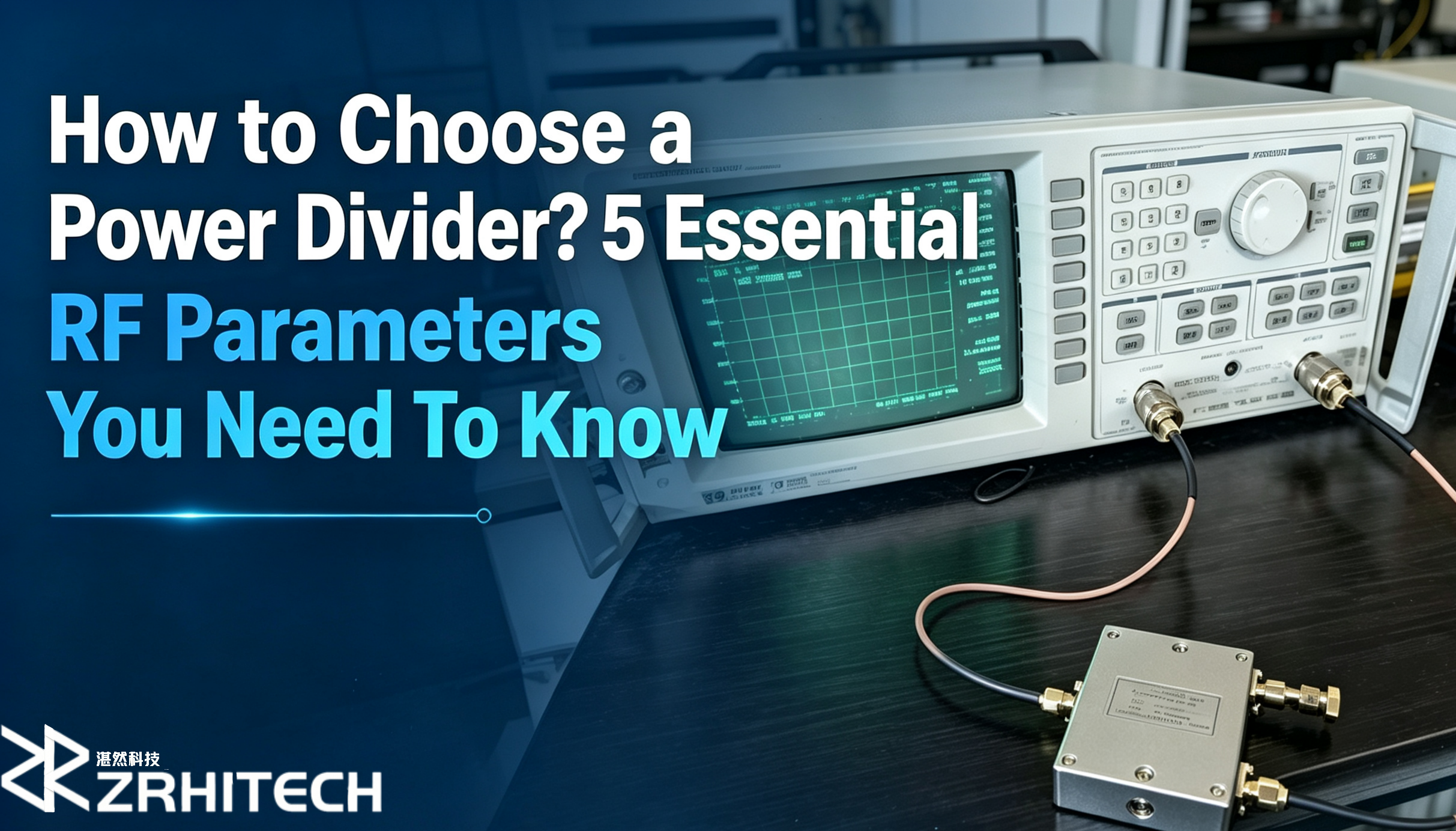 Latest company blogs about How to Choose a Power Divider? 5 Essential RF Parameters You Need To Know