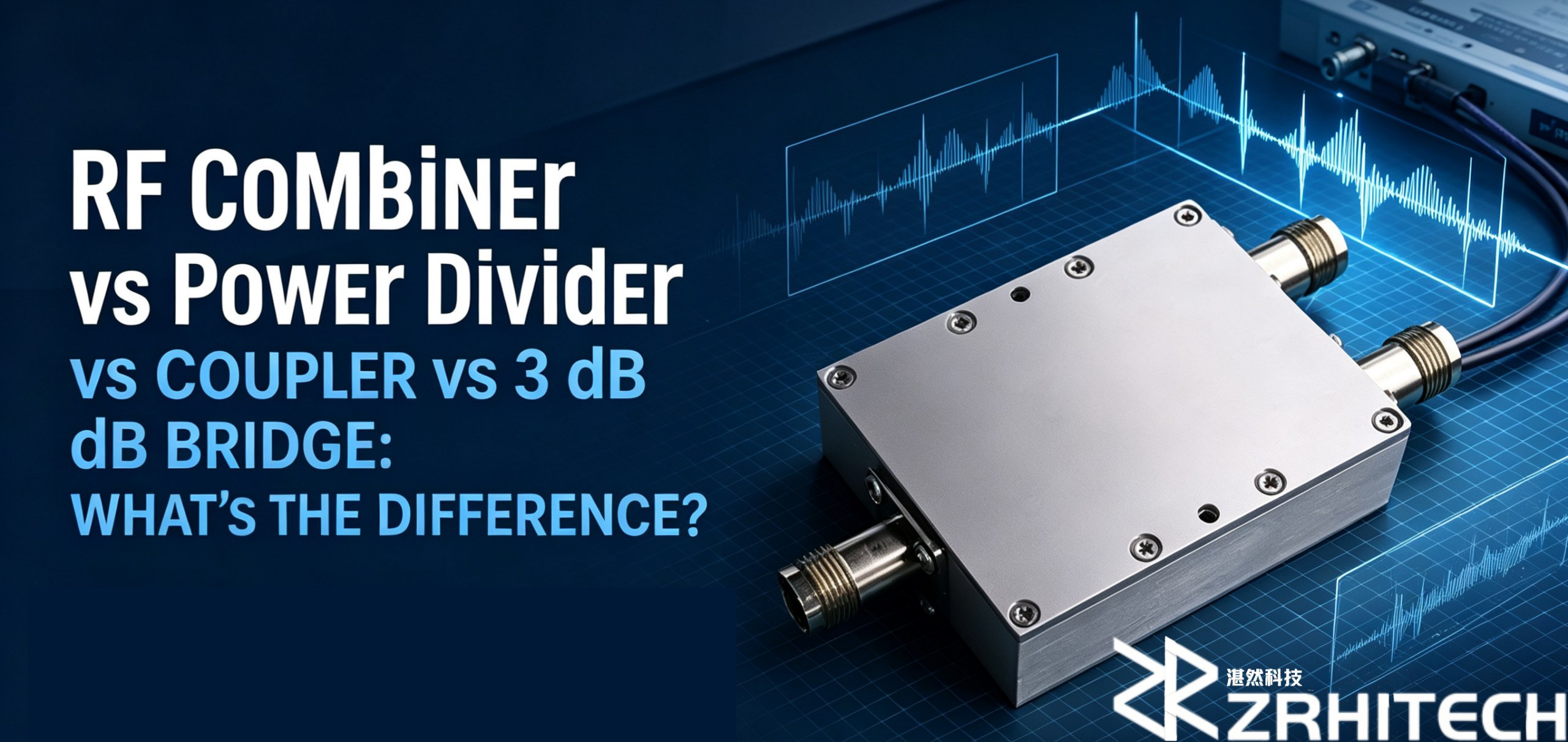 Latest company blogs about RF Combiner vs Power Divider vs Coupler vs 3 dB Bridge: What’s the Difference?