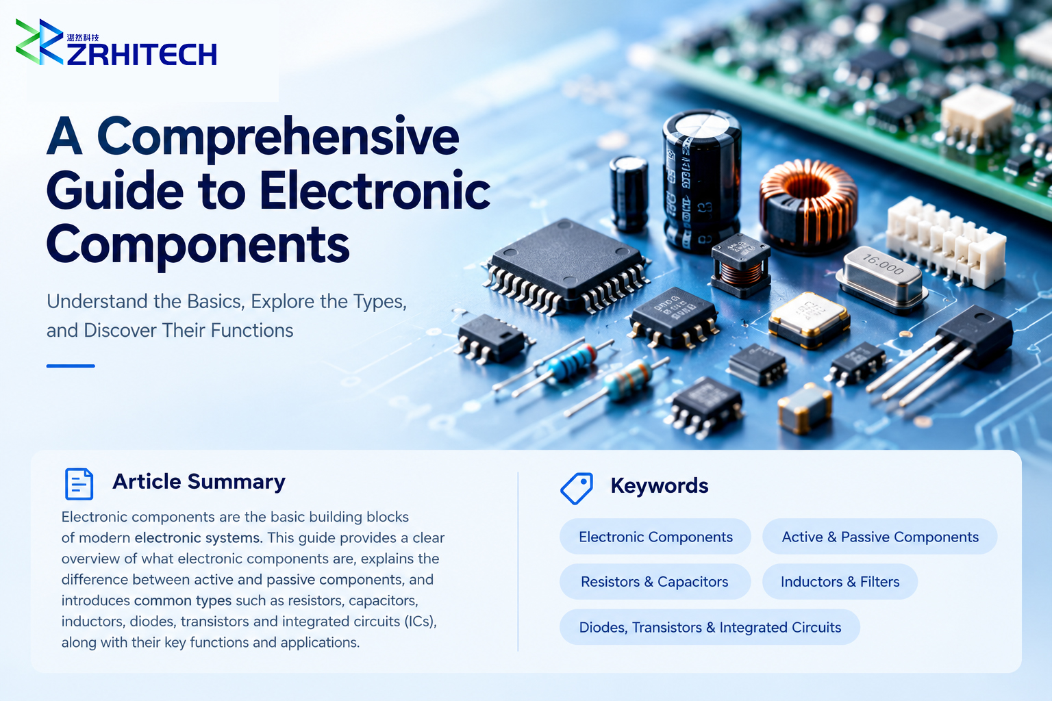 Latest company blogs about A Comprehensive Guide to Electronic Components